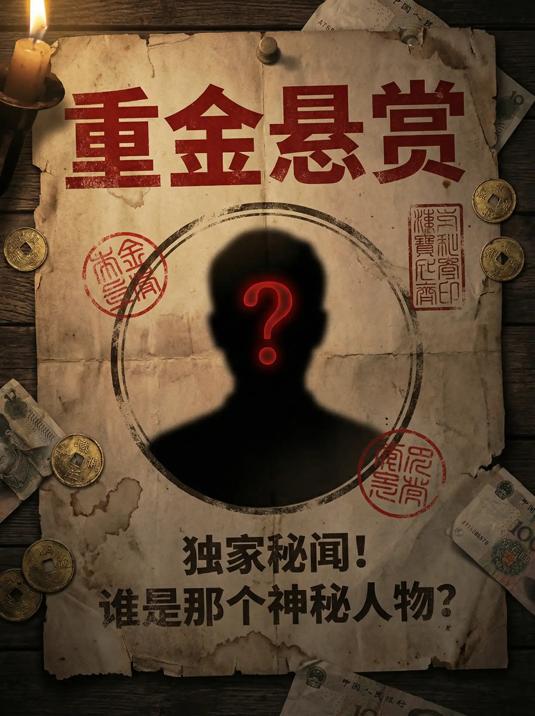 爆料 - 重金悬赏线索征集令